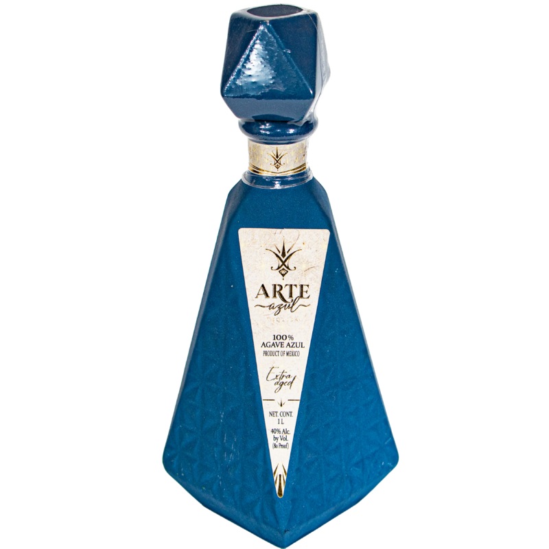 Arte Azul Ceramic Blue Extra Age Anejo Tequila