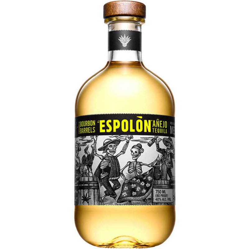 ESPOLON TEQ ANEJO BOURBON BRL 80