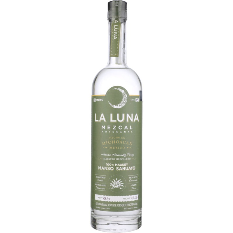LA LUNA MEZCAL MANSO SAHUAYO 97.02