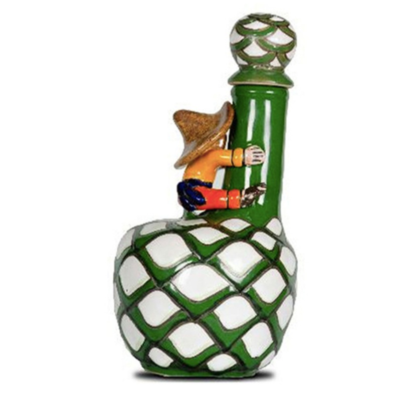Don Pipocho Ceramic Penta Serena Edition Extra Anejo Tequila 750ml