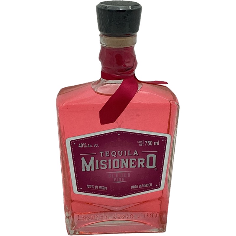 Misionero Blanco Pink Tequila 750ml
