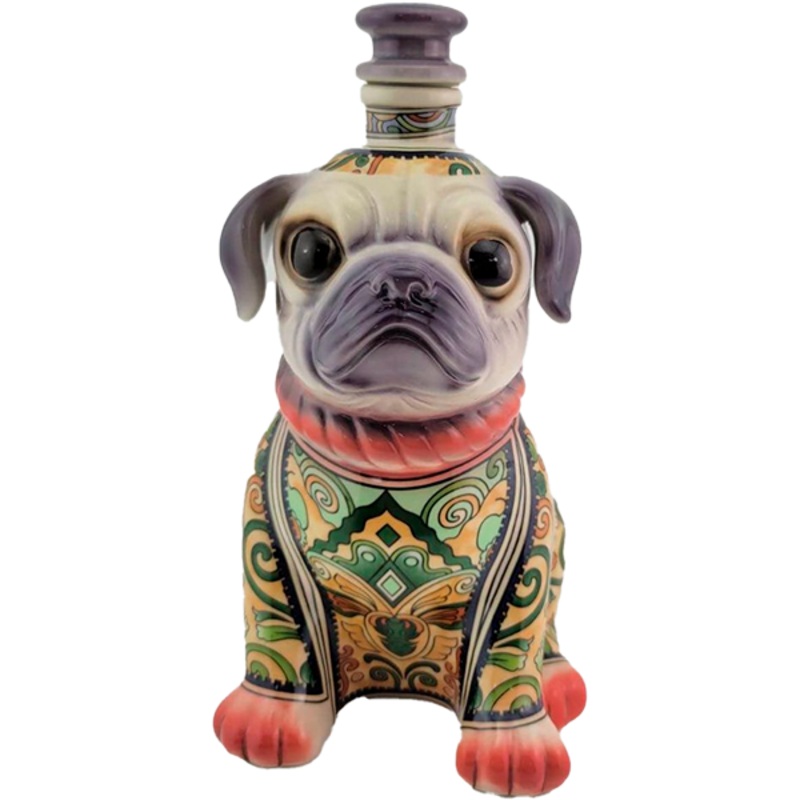 Oceano Azul Mr. Pug Anejo Tequila 1L Green