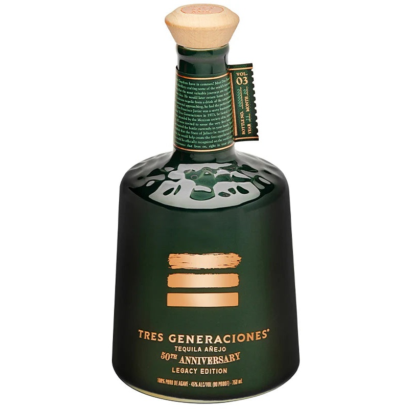 Tres Generaciones 50th Anniversary Limited Edition Anejo Tequila