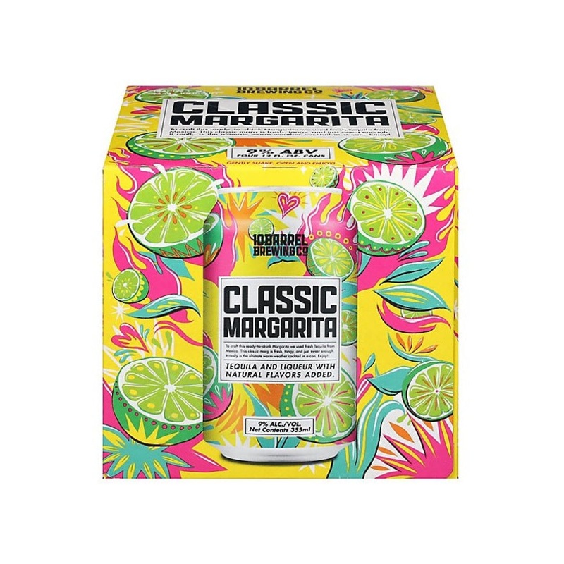 10 BARREL BREWING CO. Classic Margarita 4 Pack