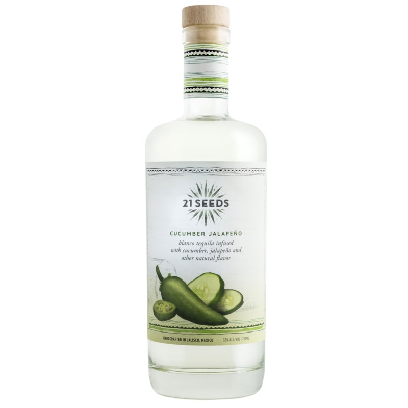 21 SEEDS Cucumber Jalapeno Blanco Tequila