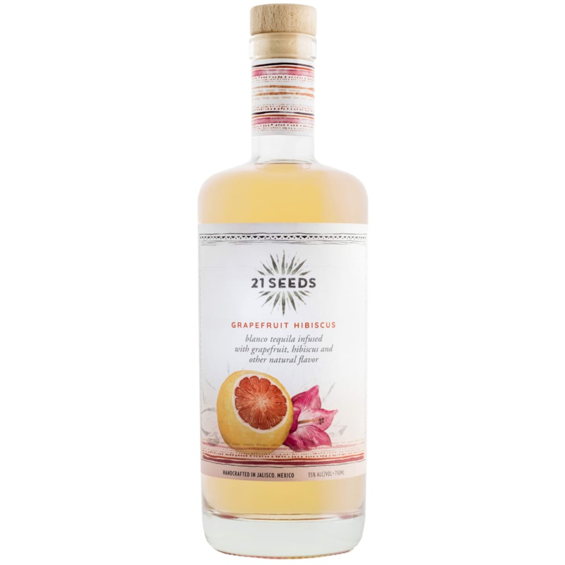 21 SEEDS Grapefruit Hibiscus Blanco Tequila