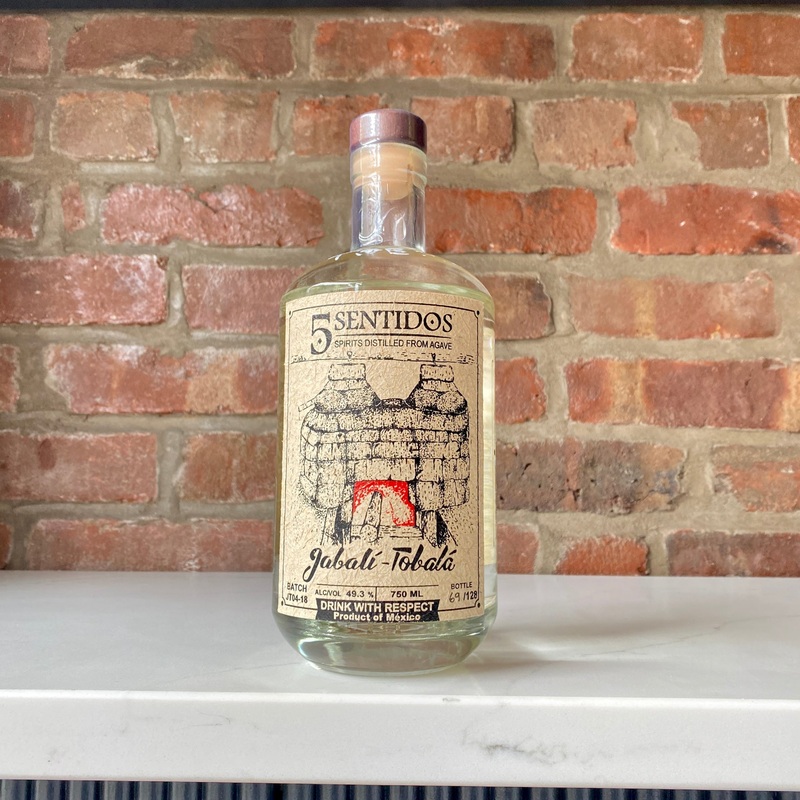 5 Sentidos Jabali - Tobala Agave Mezcal Spirit, Oaxaca, Mexico