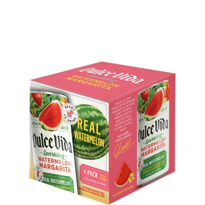 DULCE VIDA Watermelon Margarita 4PK