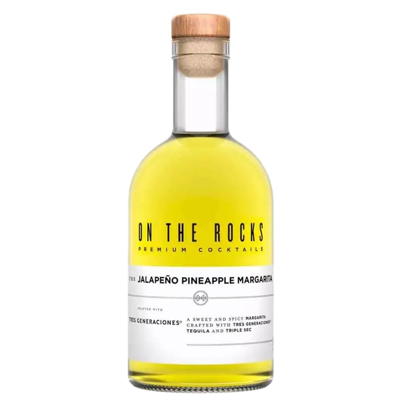 ON THE ROCKS Pineapple Jalapeo Margarita 375ml
