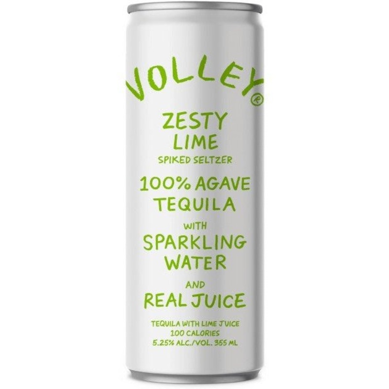 VOLLEY TEQUILA SELTZER Zesty Lime
