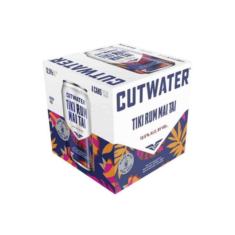 CUTWATER Tiki Rum Mai Tai 4PK