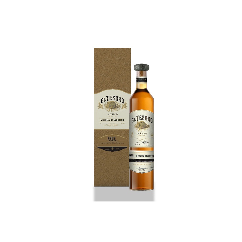 El Tesoro Anejo Mundial Collection Knob Creek Tequila 750ml