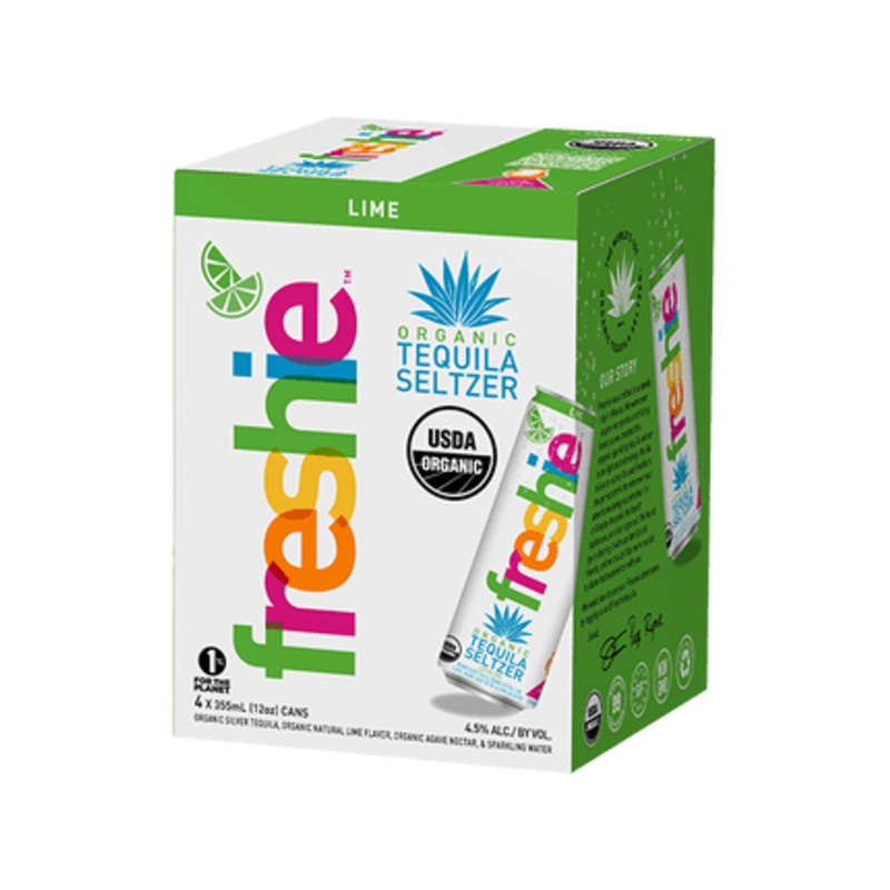 FRESHIE Organic Tequila Seltzer 4 Pack