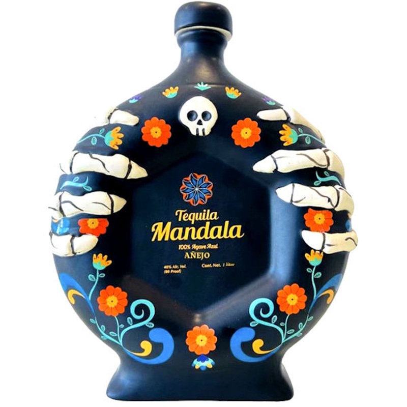 Mandala Tequila 100% Agave Azul Anejo Da De Los Muertos Limited Edition (2022)1L