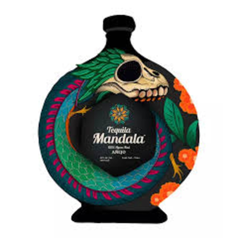 Mandala Tequila 100% Agave Azul Anejo Dia De Los Muertos Limited Edition (2023)1L