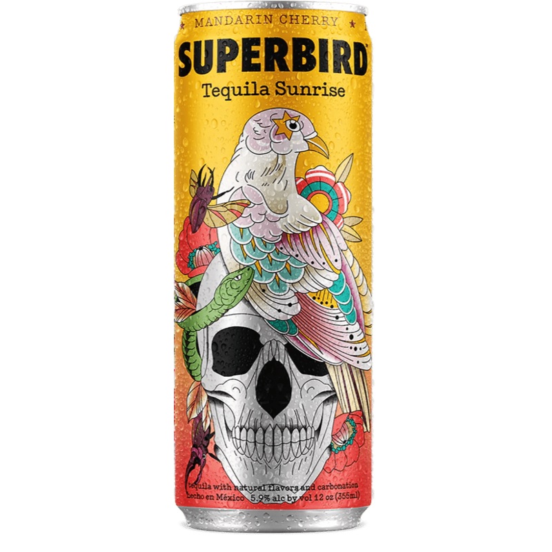 SUPERBIRD Mandarin Cherry Tequila Sunrise