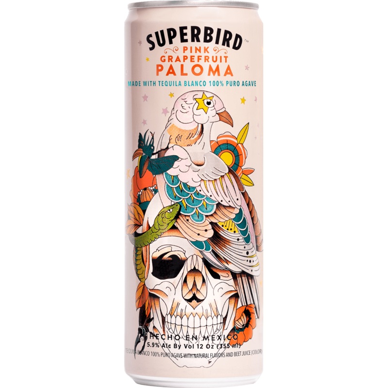 SUPERBIRD Pink Grapefruit Paloma