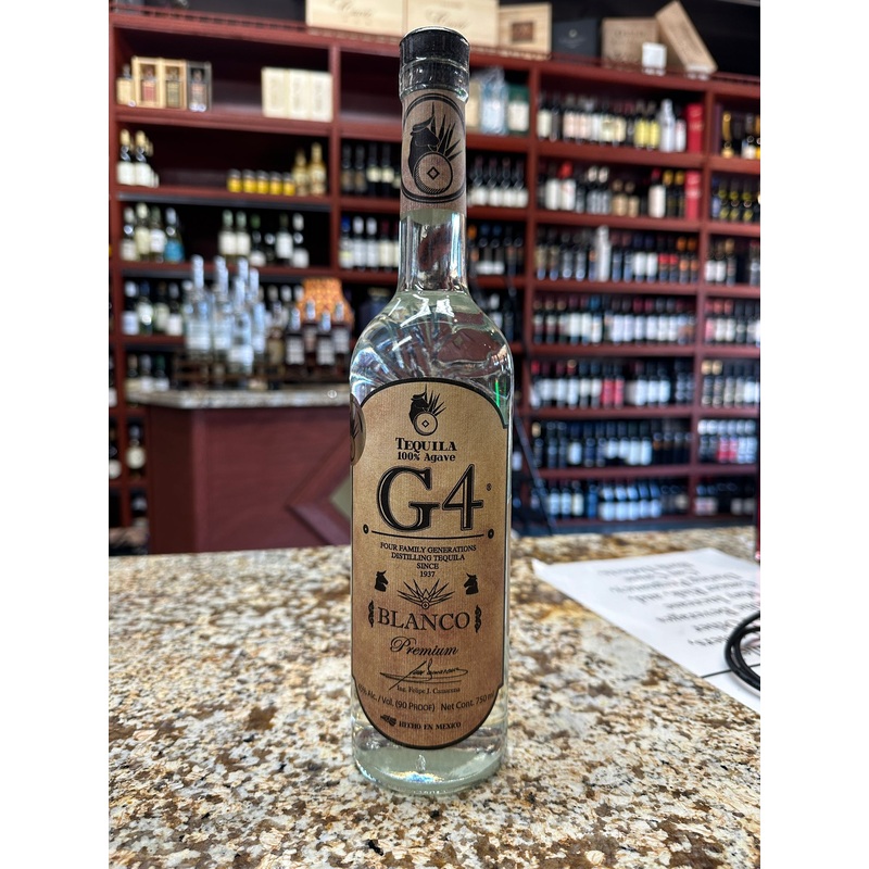 2023 G4 Blanco De Madera Tequila 750ml