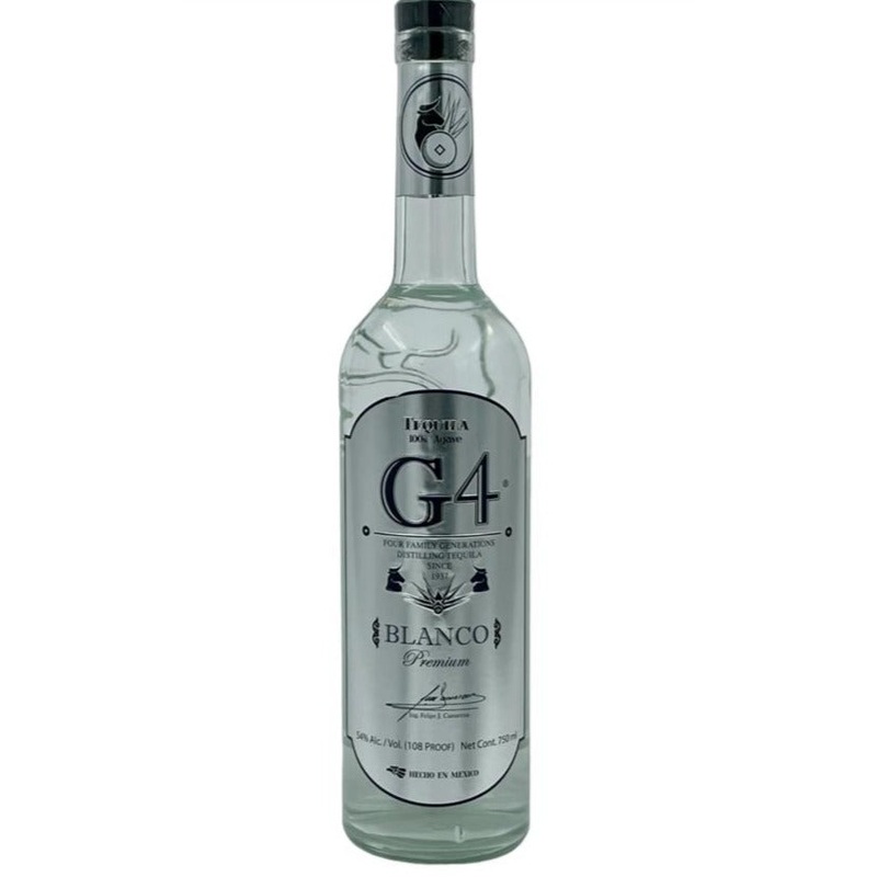G4 108 Proof Blanco Tequila 750ml