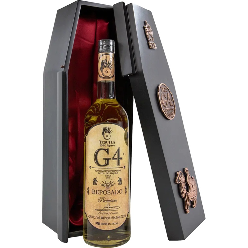 G4 Reposado De Madera Tequila Dia De Muertos 750ml