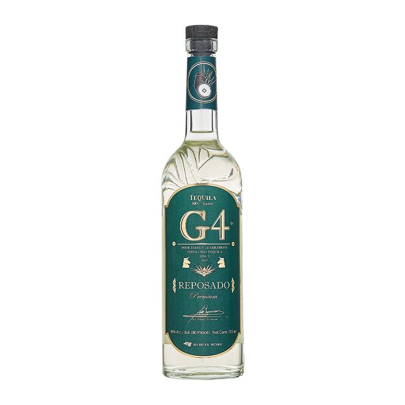 G4 Reposado Premium Tequila 100% Agave 750ml