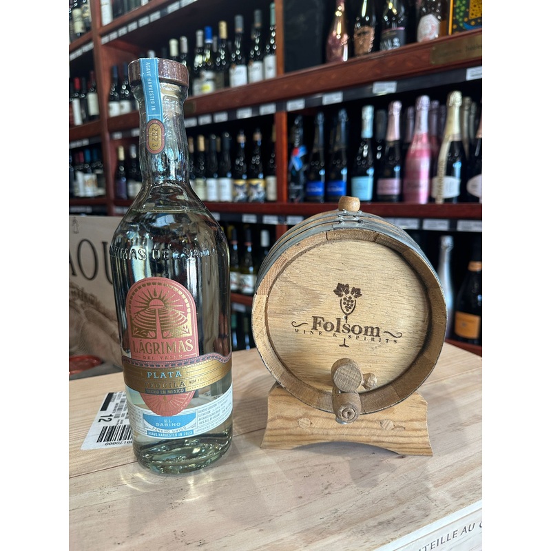 Lagrimas Del Valle El Sabino Plata Tequila 750ml