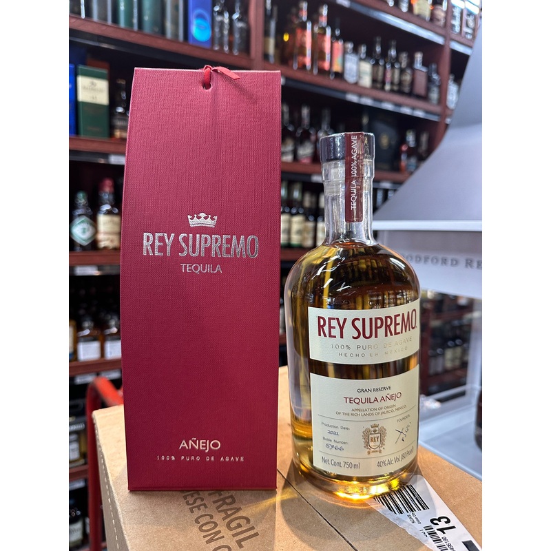 Rey Supremo Gran Reserve Anejo Tequila 750ml