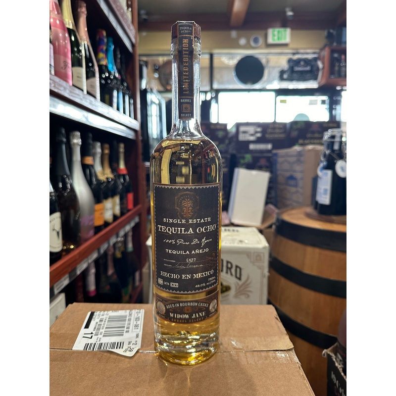 Tequila Ocho Anejo Barrel Select Widow Jane Tequila 750ml