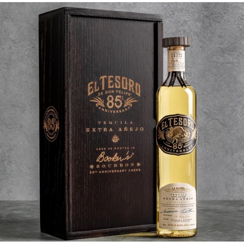 El Tesoro de Don Felipe 85th Anniversario Tequila Extra Anejo 750ml