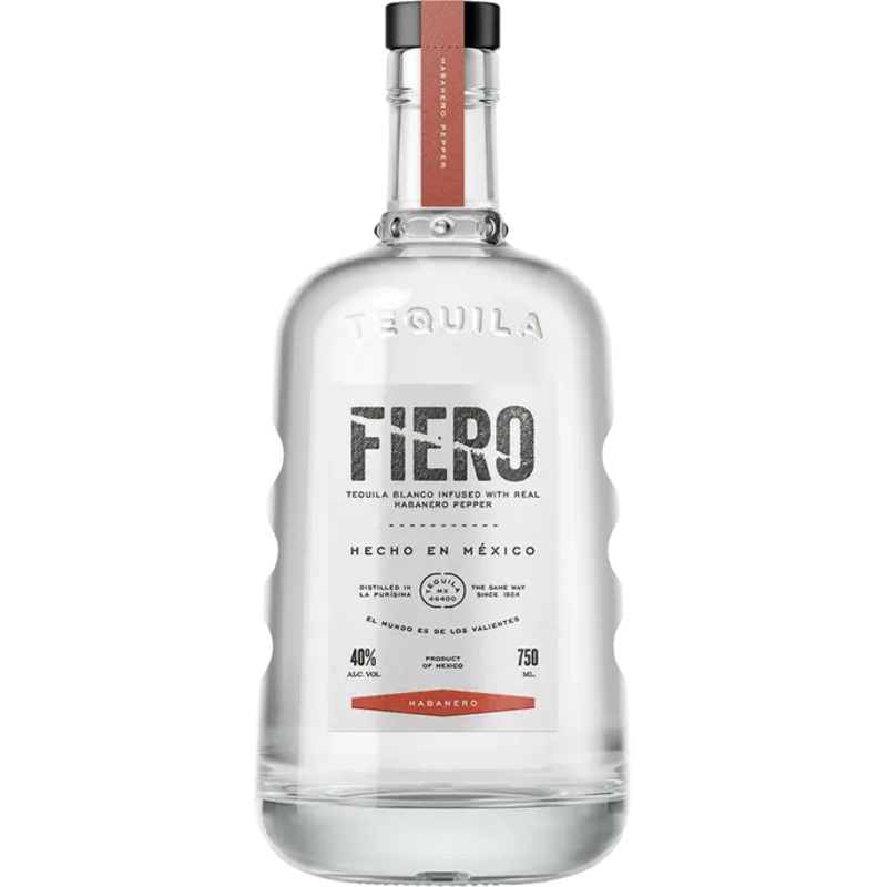 Fiero Habanero Blanco Tequila 750ml