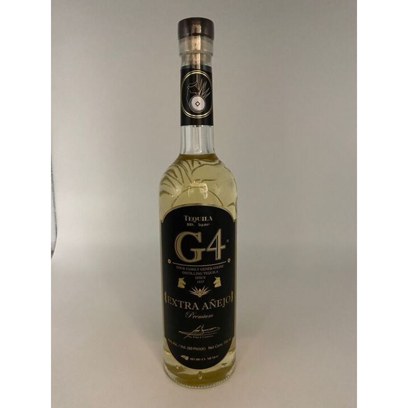 G4 5 Year Old Extra Anejo Tequila 750ml