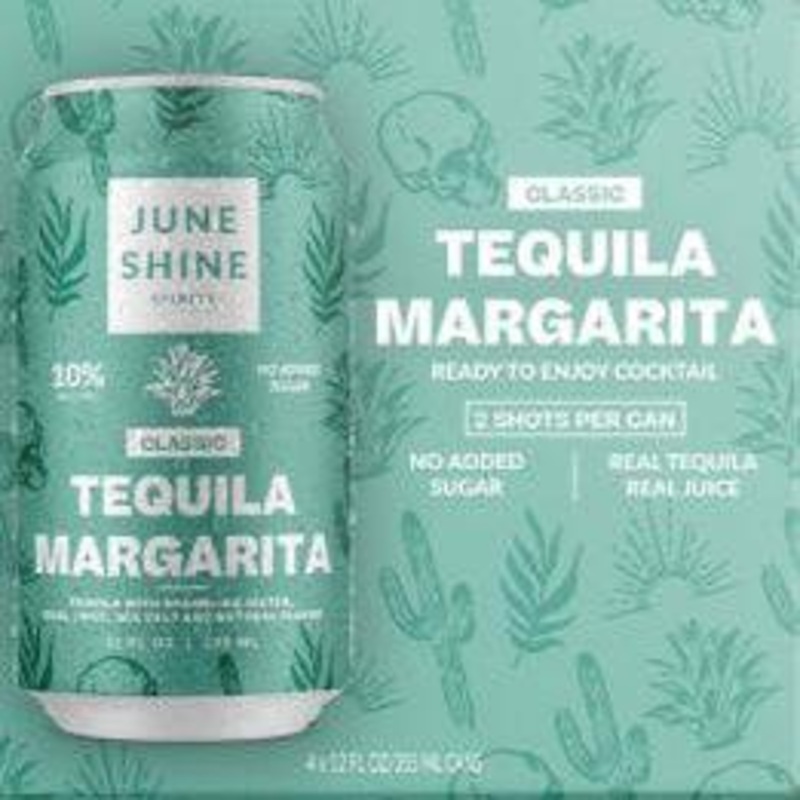 JuneShine Spirits Classic Tequila Margarita