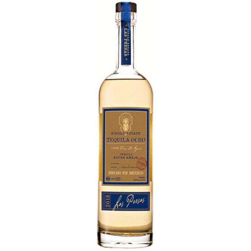 Tequila Ocho Las Presas Extra Anejo Tequila 750ml