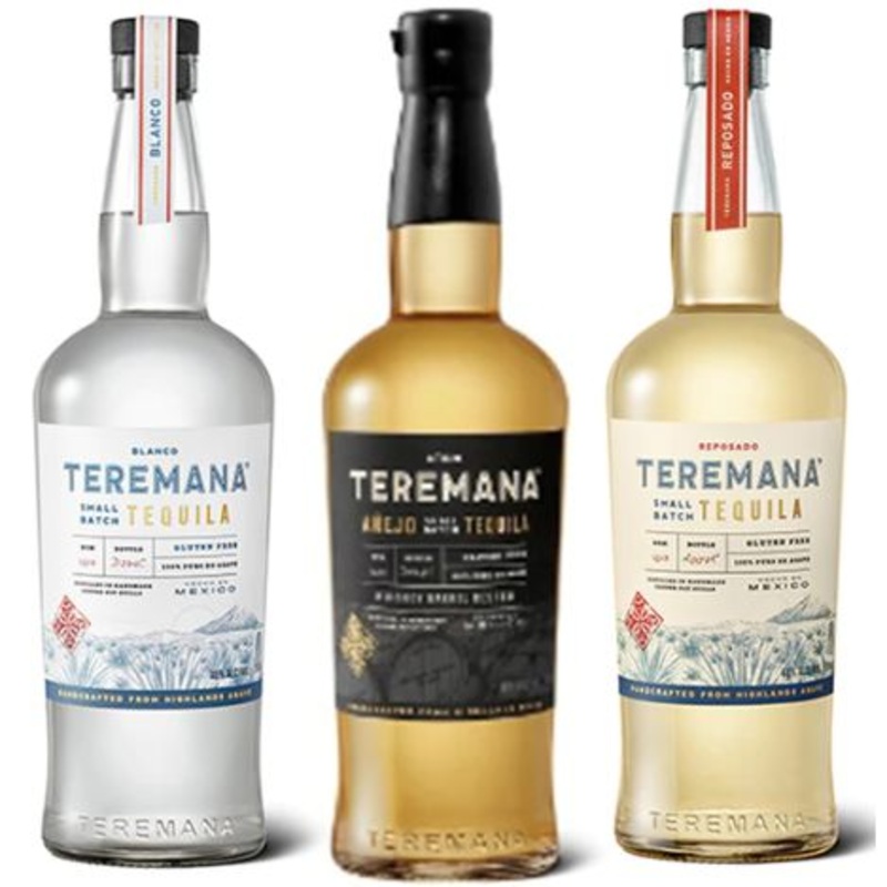 Teremana Blanco, Reposado, Aejo Tequila Bundle