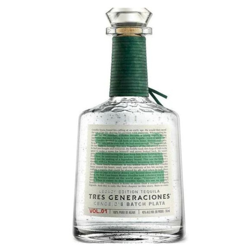 Tres Generaciones Cenobio's Batch Plata Legacy Edition Tequila VOL.01