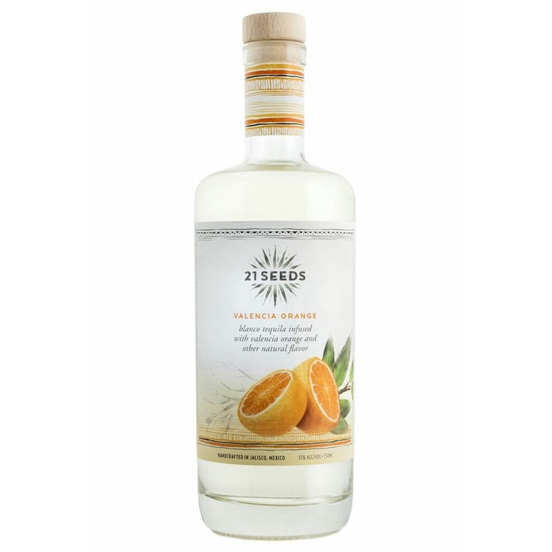 21 SEEDS TEQUILA VALENCIA ORANGE 750ML