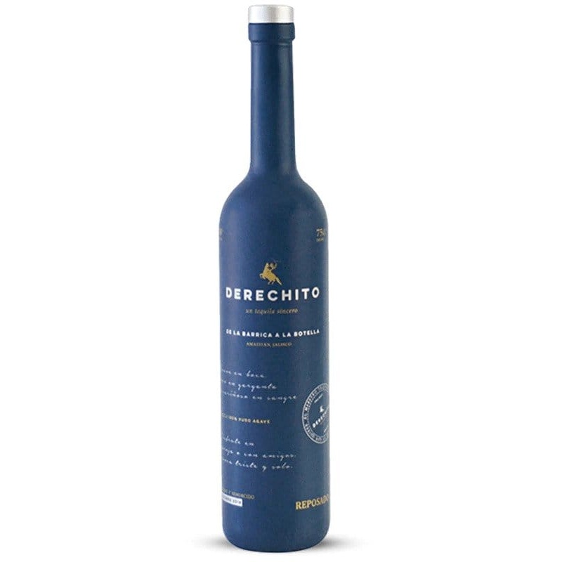 DERECHITO TEQUILA REPOSADO 750ML C/O