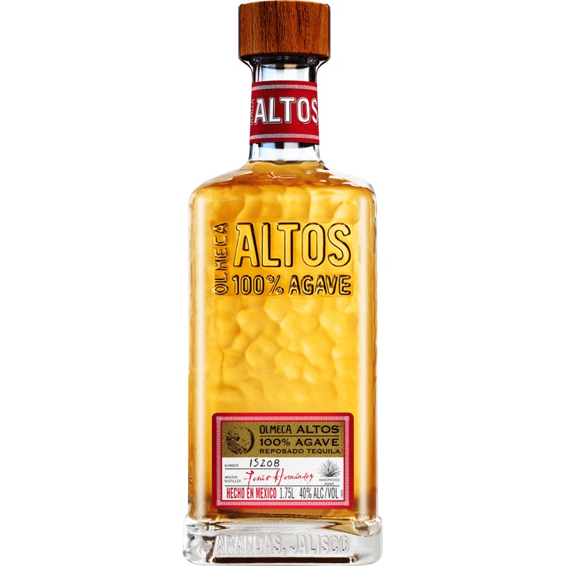 OLMECA ALTOS TEQUILA REPOSADO 1.75L