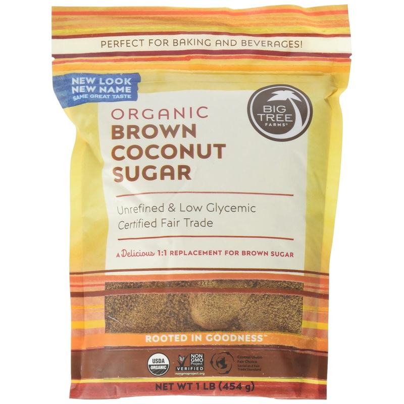 Buy Big Tree Farms Organic Brown Coconut Sugar 1 lb - Pure & Natural Sweetener