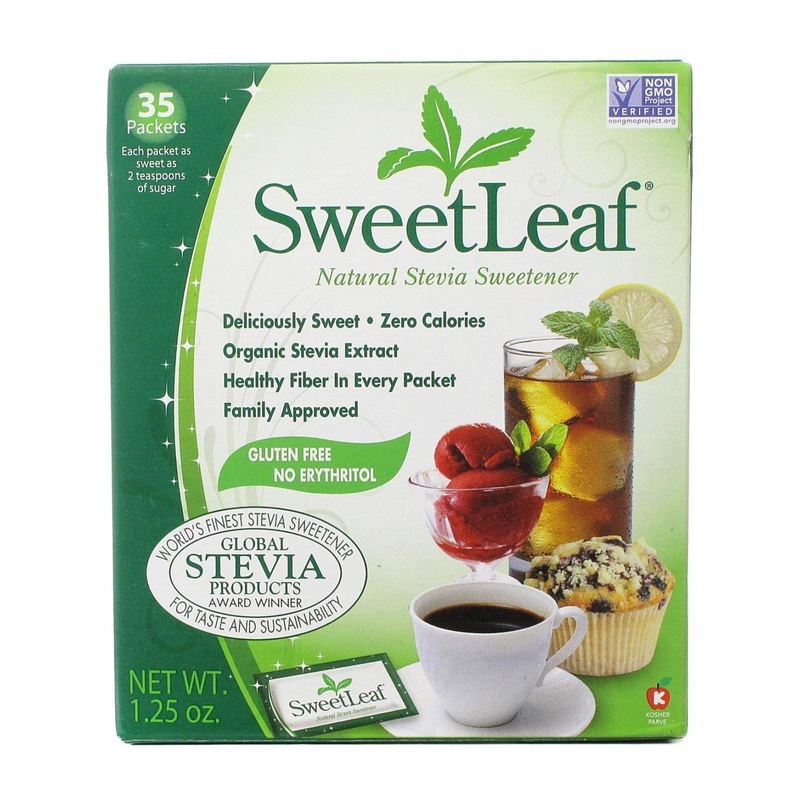 Buy Wisdom Natural SweetLeaf Stevia Sweetener - 35 Packets (1.25 oz) - Zero Calorie Natural Sugar Substitute