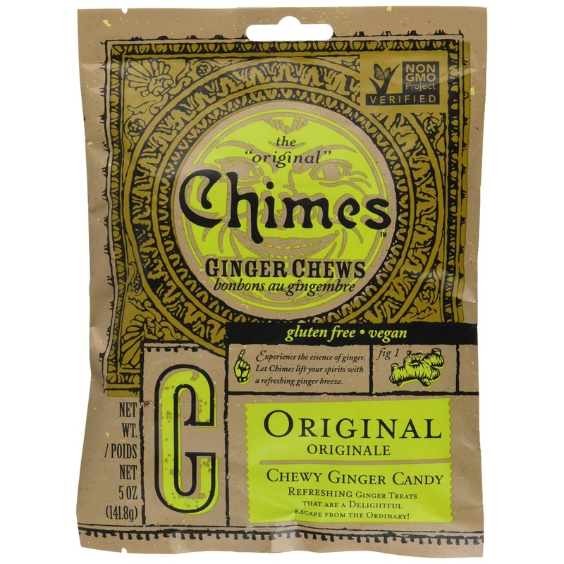 Chimes Original Ginger Chews 5 oz - Natural Gourmet Candy