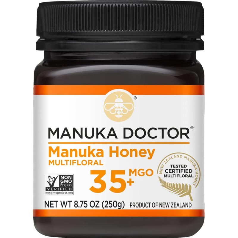 Manuka Doctor Multifloral Manuka Honey MGO 35+ | 8.75 oz (250g) - Premium Healing Honey