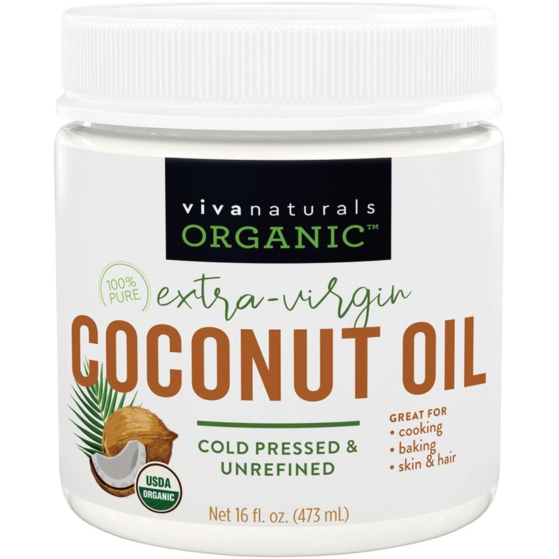 Viva Naturals Organic Extra Virgin Coconut Oil - 16 oz | Premium Quality & Health Benefits