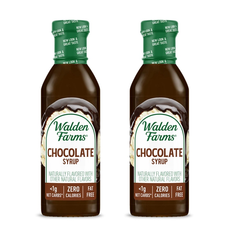 Walden Farms Chocolate Syrup 12 oz - Zero Calorie Flavored Topping
